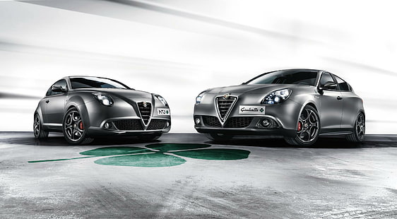 Alfa Romeo MiTo Quadrifoglio Verde, alfa romeo giulietta quadrifoglio verde, coche, Fondo de pantalla HD HD wallpaper