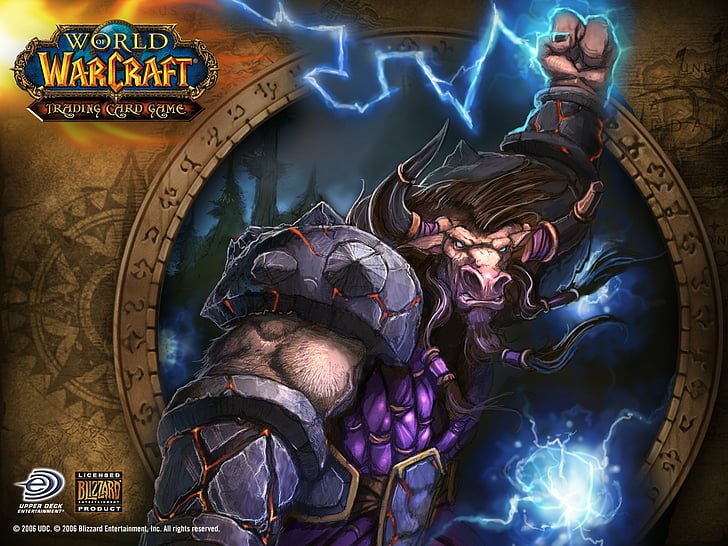 Warcraft, World Of Warcraft, Shaman, Tauren (World Of Warcraft), HD wallpaper