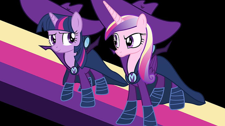 Twilight Sparkle, 2 petits personnages, dessins animés, 1920x1080, mon petit poney, mon petit poney l'amitié est magique, mlp: fim, twilight sparkle, Fond d'écran HD