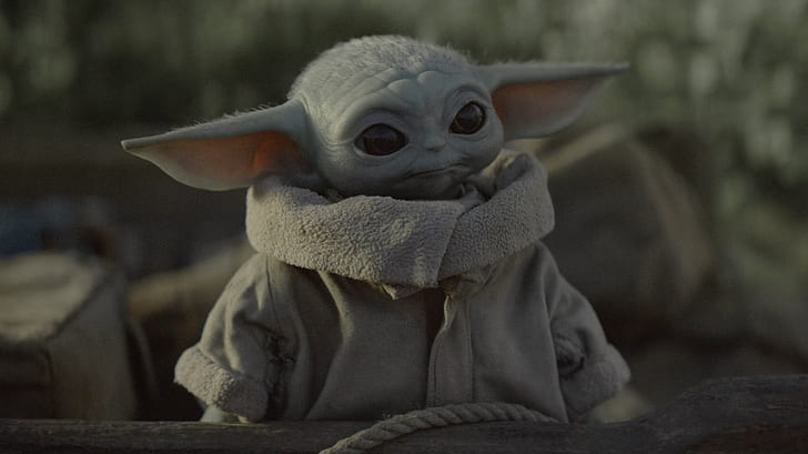 Mandalorian, Baby Yoda, Wallpaper HD