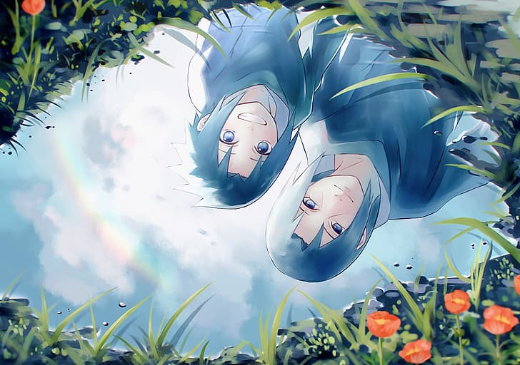 Naruto (Anime), Uchiha Sasuke, Uchiha Itachi, HD-Hintergrundbild