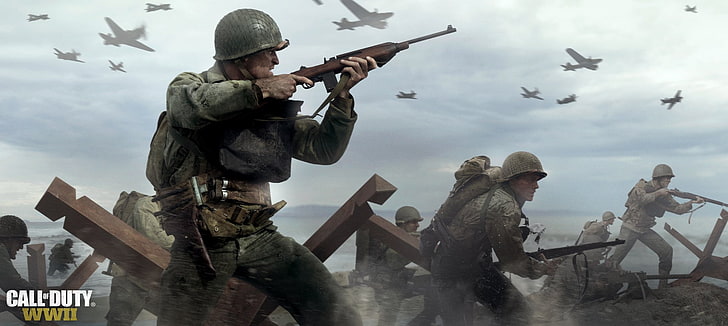 Call of Duty, Call of Duty: Segunda Guerra Mundial, Soldado, HD papel de parede