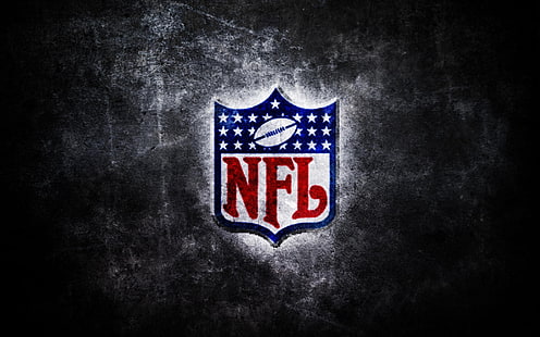 Лого на НФЛ, НФЛ, футбол, САЩ, HD тапет HD wallpaper
