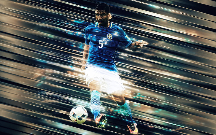 Fußball, Casemiro, brasilianische Fußballnationalmannschaft, HD-Hintergrundbild