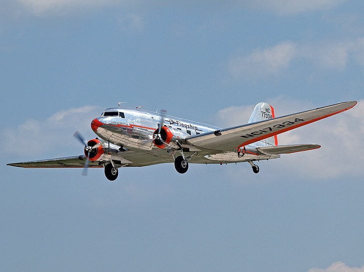 Avions, Douglas DC-3, Fond d'écran HD