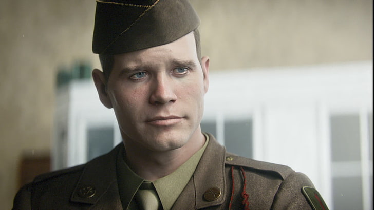 Call of Duty WWII, Perang Dunia II, prajurit, Call of Duty, Wallpaper HD