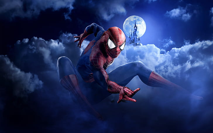 spiderman, hd, 4k, 5k, supereroi, Sfondo HD