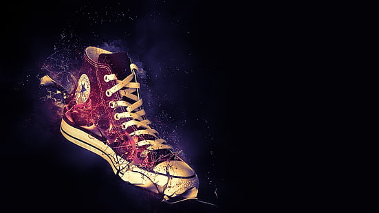 Sepatu kets, converse, sepatu, gaya, merek, Wallpaper HD HD wallpaper