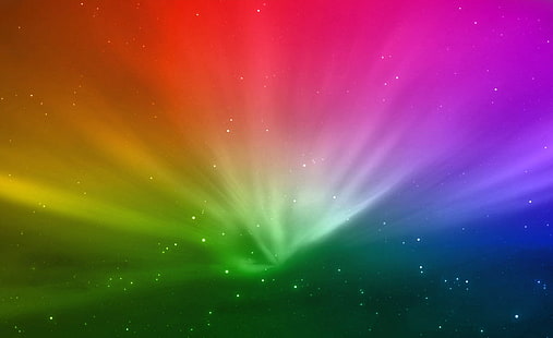 Rainbow 4, arcobaleno color sky HD wallpaper, Aero, Rainbow, Sfondo HD HD wallpaper