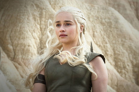 Programa de TV, Game Of Thrones, Daenerys Targaryen, Emilia Clarke, HD papel de parede HD wallpaper