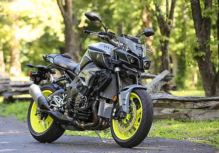 motocicleta, Yamaha FZ-10, veículo, ao ar livre, HD papel de parede HD wallpaper