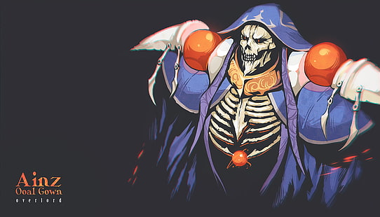 Ainz Ooal Gown, Overlord (anime), HD tapet HD wallpaper