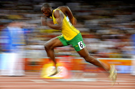 Usain Bolt, Leichtathletik, Usain Bolt, HD-Hintergrundbild HD wallpaper
