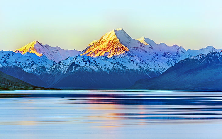 Aoraki, Mount Cook, Nouvelle-Zélande, 4K, Fond d'écran HD