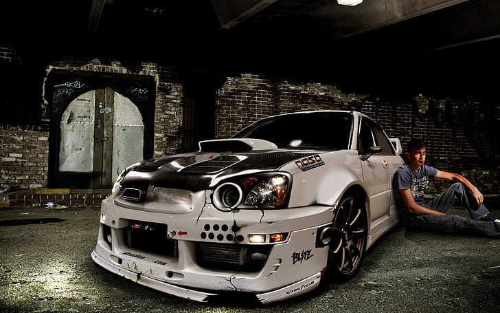 White tuning cars, White, Tuning, Cars, HD wallpaper