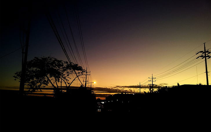 Sunset Image Download, Sonnenaufgang - Sonnenuntergang, Download, Bild, Sonnenuntergang, HD-Hintergrundbild