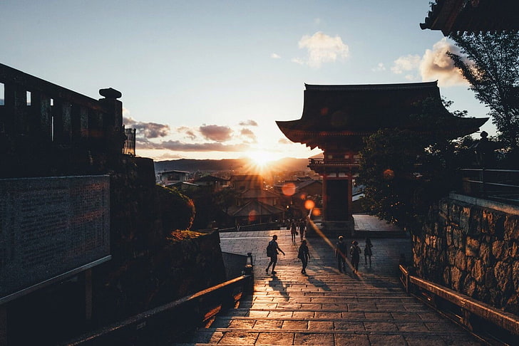 przyroda, Azja, kiyomizu-dera, Tapety HD