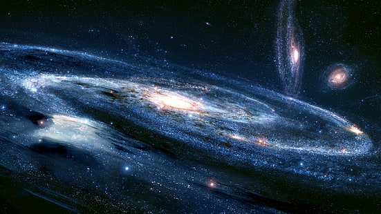 Alam semesta yang indah, bintang, galaksi, Indah, Alam Semesta, Bintang, Galaksi, Wallpaper HD HD wallpaper