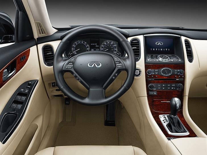 Infiniti Q50, 2016 infiniti qx50 interior, car, HD wallpaper