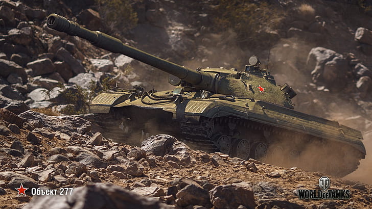 WoT, World of Tanks, sowjetischer Panzer, Wargaming, Das Objekt 277, HD-Hintergrundbild