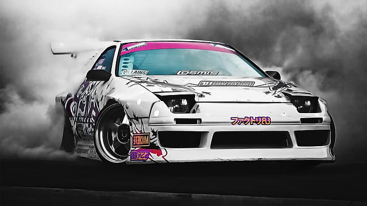 drifting cars cool pic, HD wallpaper