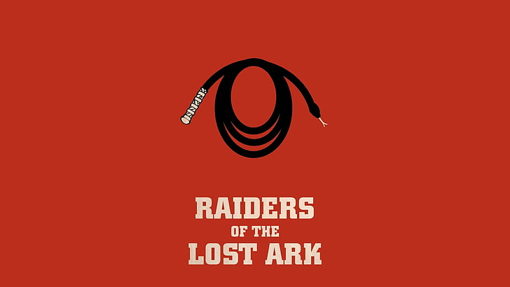 Raiders of the Lost Ark illustration, filmer, minimalism, Indiana Jones, Indiana Jones och Raiders of the Lost Ark, konstverk, HD tapet