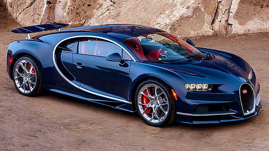 bugatti chiron, супер кола, лукс, HD тапет HD wallpaper