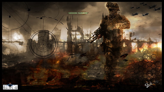 call of duty modern warfare 1920x1080 Architektura Modern HD Art, Call of Duty, Modern Warfare, Tapety HD HD wallpaper