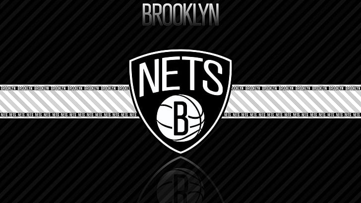 บาสเก็ตบอล Brooklyn Nets โลโก้ NBA, วอลล์เปเปอร์ HD