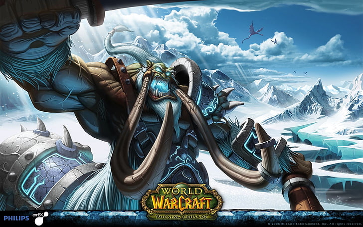 World Warcraft digital wallpapewr,  World of Warcraft, World of Warcraft: The Burning Crusade, HD wallpaper