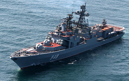militare, marina militare, oceano, rosso, russia, russo, nave, stella, guerra, nave da guerra, Sfondo HD HD wallpaper