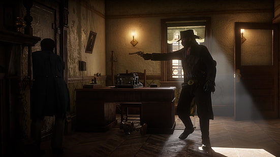 Red Dead Redemption و Rockstar Games و Red Dead Redemption 2 وألعاب الفيديو، خلفية HD HD wallpaper