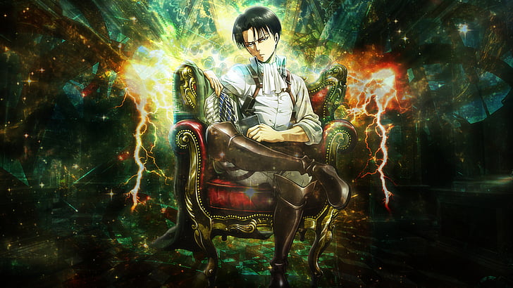 Anime, Attack On Titan, Levi Ackerman, Shingeki No Kyojin, Wallpaper HD