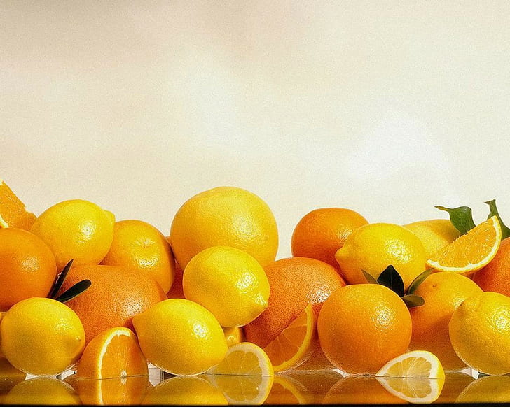 オレンジ グレープフルーツ レモン Ci子 Hdデスクトップの壁紙 Wallpaperbetter