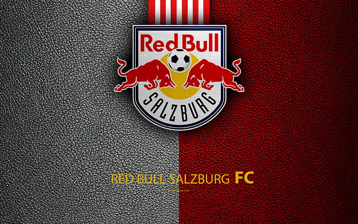 Fußball, FC Red Bull Salzburg, Emblem, Logo, HD-Hintergrundbild
