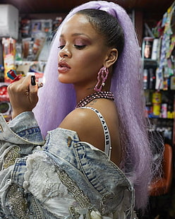 Rihanna, mulheres, celebridade, tatuagem, ébano, HD papel de parede HD wallpaper