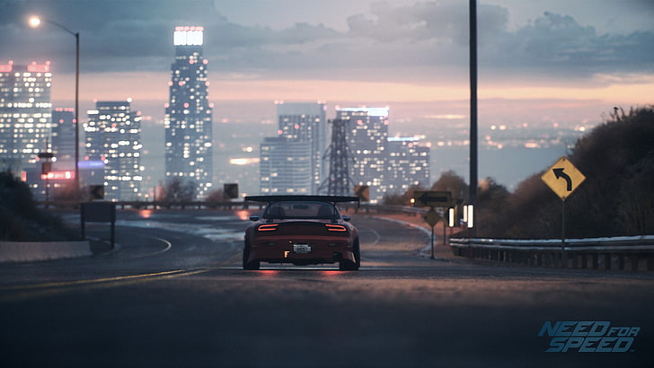 Schwarz-grauer Autodachträger, Need for Speed, Mazda RX7, Auto, HD-Hintergrundbild