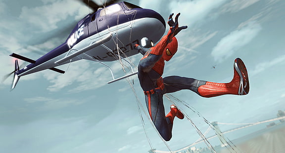 spiderman, hd, 4 karat, 5 karat, superhelden, grafik, spiele, digitale kunst, HD-Hintergrundbild HD wallpaper