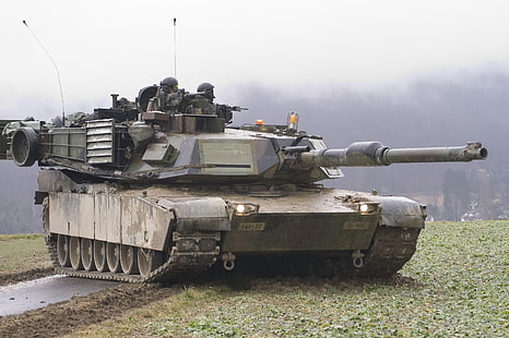 abrams, m1a1, militär, tank, stridsvagnar, vapen, HD tapet HD wallpaper