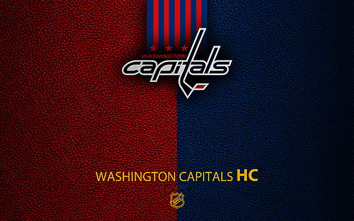 Хокей, Вашингтон Кепитълс, емблема, лого, НХЛ, HD тапет HD wallpaper