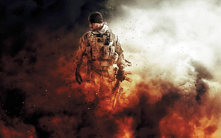 Medal Of Honor Warfighter, мужчина в армейском костюме обои, игры, персонаж, вендор, HD обои