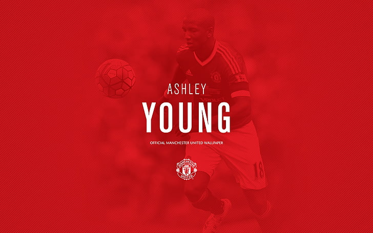 Ashley Young-2016 Manchester United HD Wallpaper, HD wallpaper