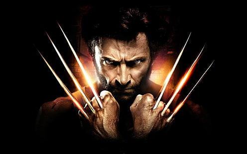 Hugh Jackman as Wolverine, wolverine, hugh, jackman, movies, HD wallpaper HD wallpaper