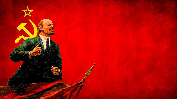 Vladimir Lenin, comunismo, Fondo de pantalla HD