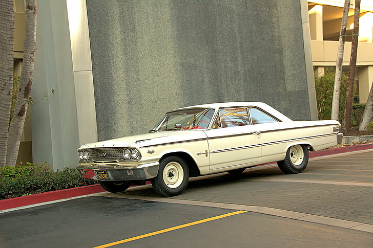 Ford, Ford Galaxie, 1/2 Ford Galaxie Lightweight, Drag Racing, Hot Rod, Muscle Car, HD wallpaper