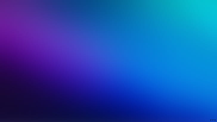 Синий фиолетовый минимальный градиент, HD обои