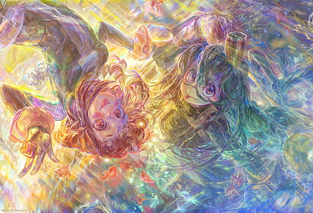 Anime, Mein Held Akademie, Ochaco Uraraka, Tsuyu Asui, HD-Hintergrundbild HD wallpaper