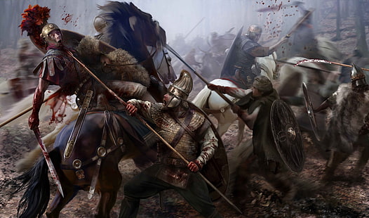 Total War: Attila ، لعبة ، Best Games 2015 ، PC، خلفية HD HD wallpaper