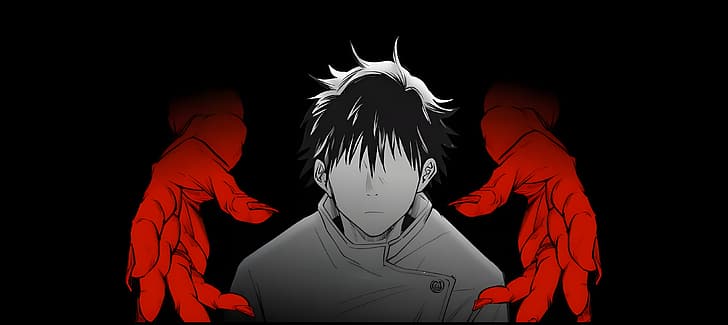 Jujitsu Kaisen, Yuta Okkotsu, anime, Wallpaper HD