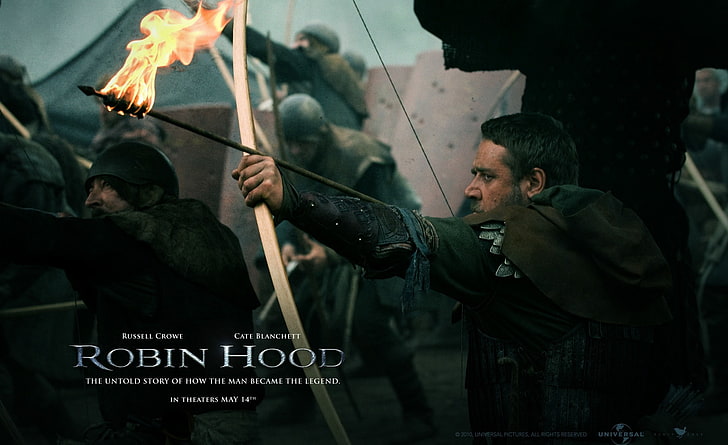 Robin Hood Movie, Robin Hood wallpaper Russell Crow, Movies, Robin Hood, robin hood 2010, russell crowe as robin hood, robin hood movie, HD wallpaper